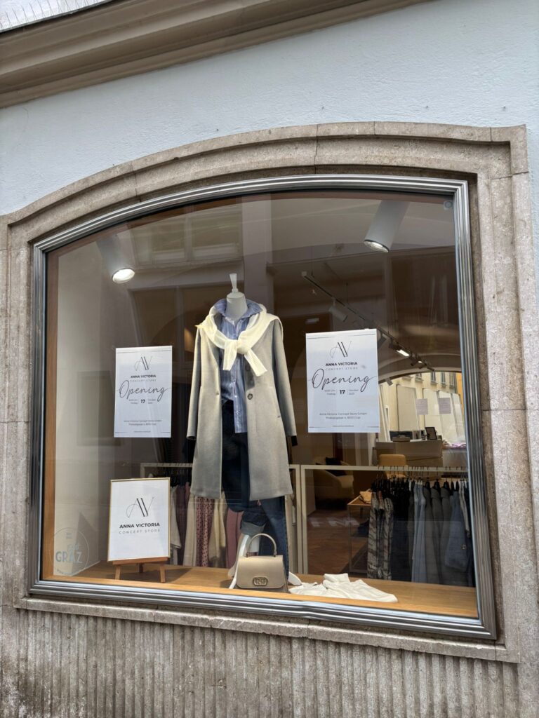 Auslage Anna Victoria Concept Store